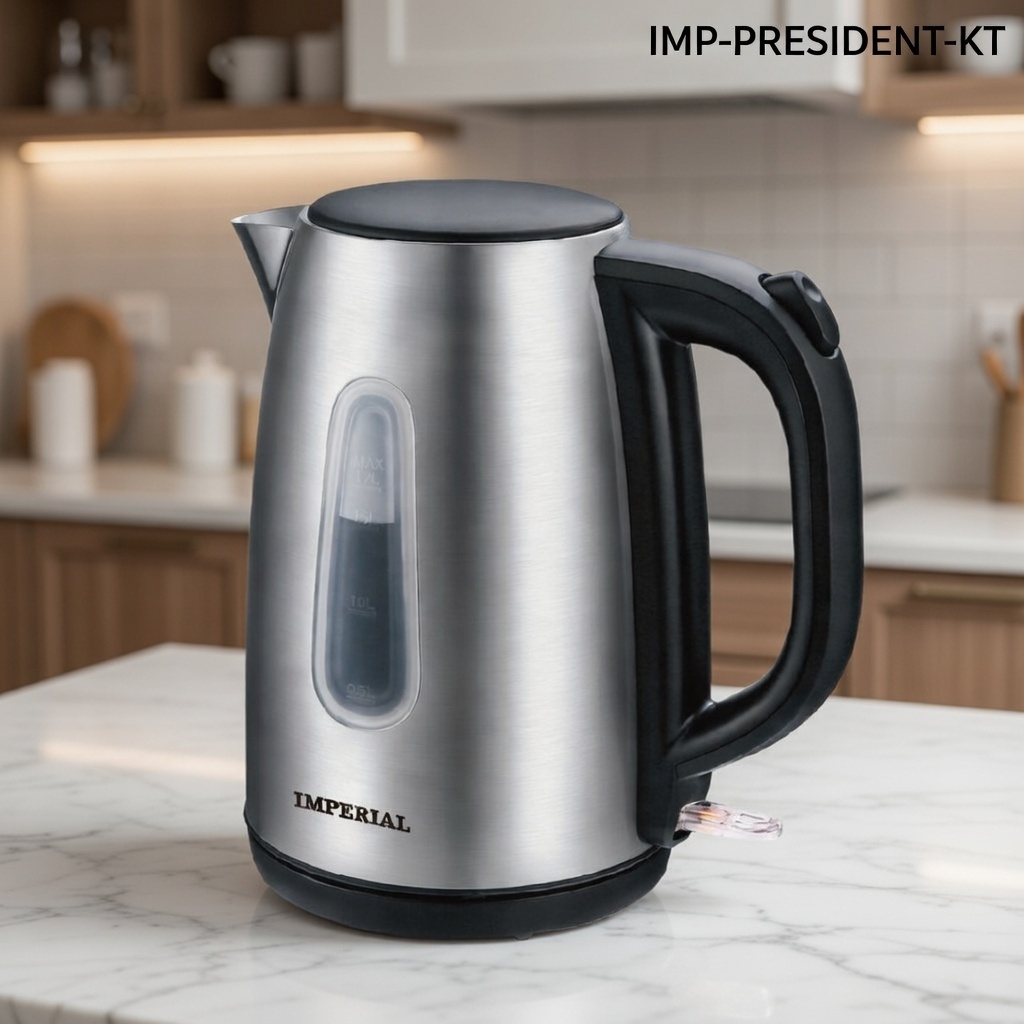 IMPERIAL TOP OF LINE PRESIDENT KETTLE -- STEEL  -- HAMILTON TYPE  (6)